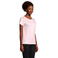 Camiseta sostenible ajustada mujer Pioneer Women. Color rosa pálido.