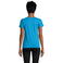 Camiseta sostenible ajustada mujer Pioneer Women. Color azul aqua.