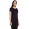 Camiseta sostenible ajustada mujer Pioneer Women. Color azul profundo.