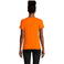 Camiseta sostenible ajustada mujer Pioneer Women. Color naranja.