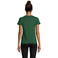 Camiseta sostenible ajustada mujer Pioneer Women. Color verde botella.