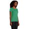 Camiseta sostenible ajustada mujer Pioneer Women. Color verde pradera.