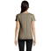 Camiseta sostenible ajustada mujer Pioneer Women. Color verde caqui.