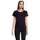 Camiseta sostenible ajustada mujer Pioneer Women. Color azul profundo.
