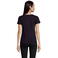 Camiseta sostenible ajustada mujer Pioneer Women. Color azul profundo.