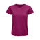 Camiseta sostenible ajustada mujer Pioneer Women. Color rosa rosa.