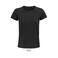 Camiseta sostenible ajustada mujer Pioneer Women. Color negro oscuro.