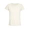 Camiseta sostenible ajustada mujer Pioneer Women. Color blanco crema.