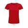 Camiseta sostenible ajustada mujer Pioneer Women. Color rojo.