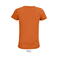 Camiseta sostenible ajustada mujer Pioneer Women. Color naranja.