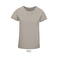Camiseta sostenible ajustada mujer Pioneer Women. Color marrón cuerda.