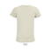 Camiseta sostenible ajustada mujer Pioneer Women. Color blanco natural.