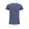 Camiseta sostenible ajustada mujer Pioneer Women. Color azul denim.