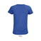Camiseta sostenible ajustada mujer Pioneer Women. Color azul royal.