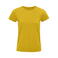 Camiseta sostenible ajustada mujer Pioneer Women. Color amarillo.