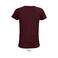 Camiseta sostenible ajustada mujer Pioneer Women. Color rojo burdeos.