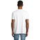 Polo pique sostenible hombre Planet. Color blanco.