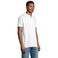 Polo pique sostenible hombre Planet. Color blanco.