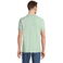 Polo pique sostenible hombre Planet. Color frozen green.
