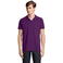 Polo pique sostenible hombre Planet. Color astral purple.
