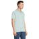 Polo pique sostenible hombre Planet. Color artic blue.