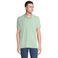 Polo pique sostenible hombre Planet. Color frozen green.