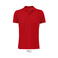 Polo pique sostenible hombre Planet. Color rojo.