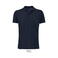 Polo pique sostenible hombre Planet. Color azul profundo.