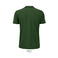 Polo pique sostenible hombre Planet. Color verde botella.