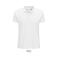 Polo pique sostenible hombre Planet. Color blanco.