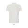 Polo pique sostenible hombre Planet. Color blanco crema.