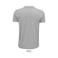 Polo pique sostenible hombre Planet. Color gris mezcla.