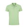 Polo pique sostenible hombre Planet. Color frozen green.