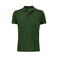 Polo pique sostenible hombre Planet. Color verde botella.