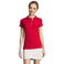 Polo mujer Portland Women. Color rojo.