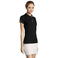 Polo mujer Portland Women. Color negro.
