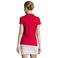 Polo mujer Portland Women. Color rojo.