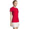 Polo mujer Portland Women. Color rojo.