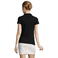 Polo mujer Portland Women. Color negro.