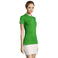 Polo mujer Portland Women. Color verde brote.