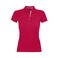 Polo mujer Portland Women. Color rojo.