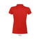 Polo mujer Portland Women. Color naranja tostado.
