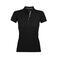 Polo mujer Portland Women. Color negro.