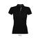 Polo mujer Portland Women. Color negro.