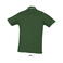 Polo cuello con rayas grueso mujer Practice Women. Color verde golf.