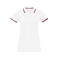 Polo mujer Prestige Women. Color blanco.