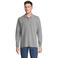 Polo manga larga unisex Prime Lsl. Color gris mezcla.