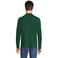 Polo manga larga unisex Prime Lsl. Color verde botella.