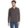 Polo manga larga unisex Prime Lsl. Color gris oscuro.