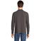 Polo manga larga unisex Prime Lsl. Color gris oscuro.